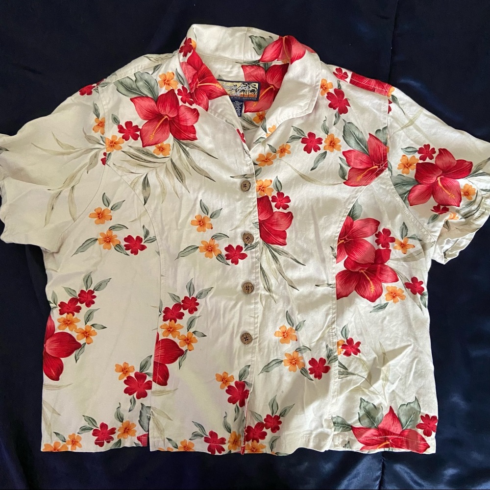 Hawaiian Jack’s Cafe Button-Up Shirt